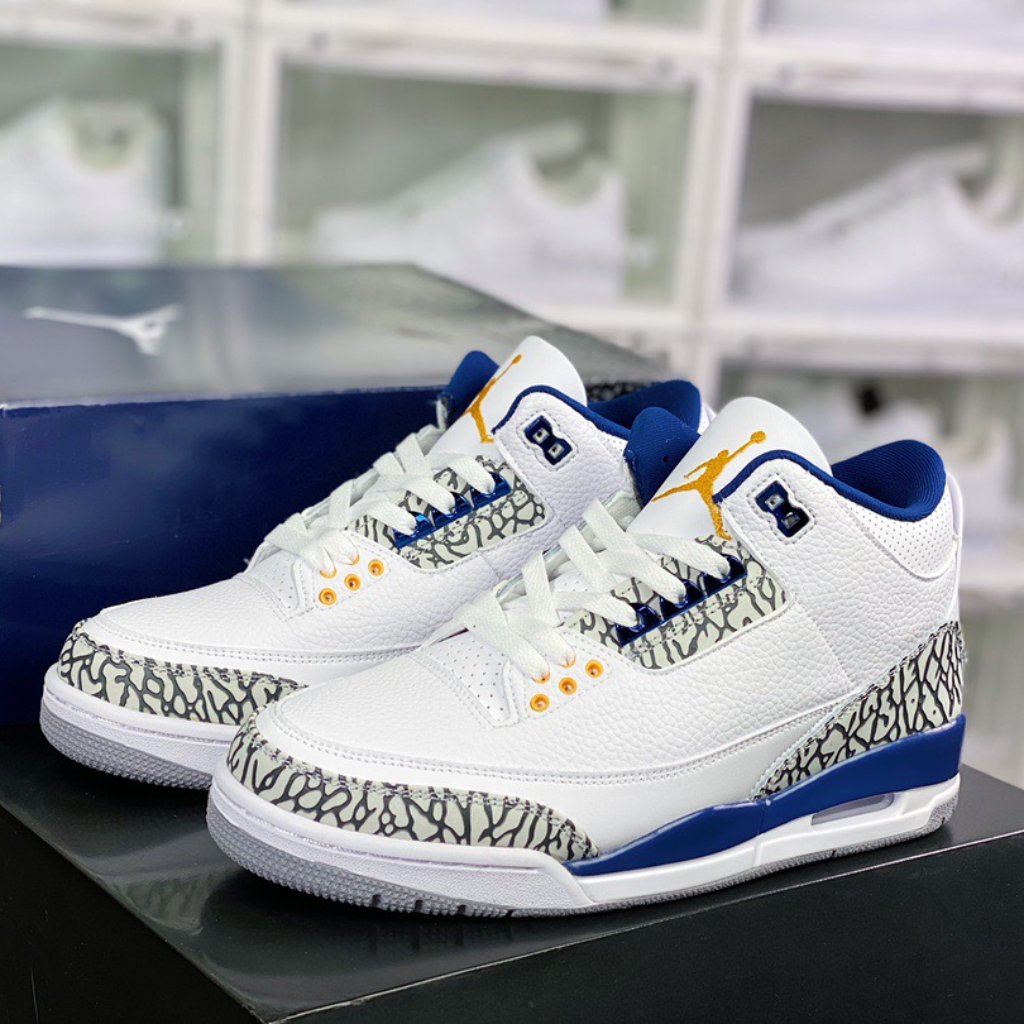 Jordan 3 Retro Mid Racer Blue Men Size